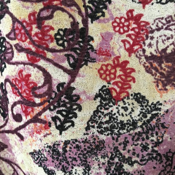 J. Jill Patterned Maxi Skirt w/Elastic Waist - M - Picture 4 of 10